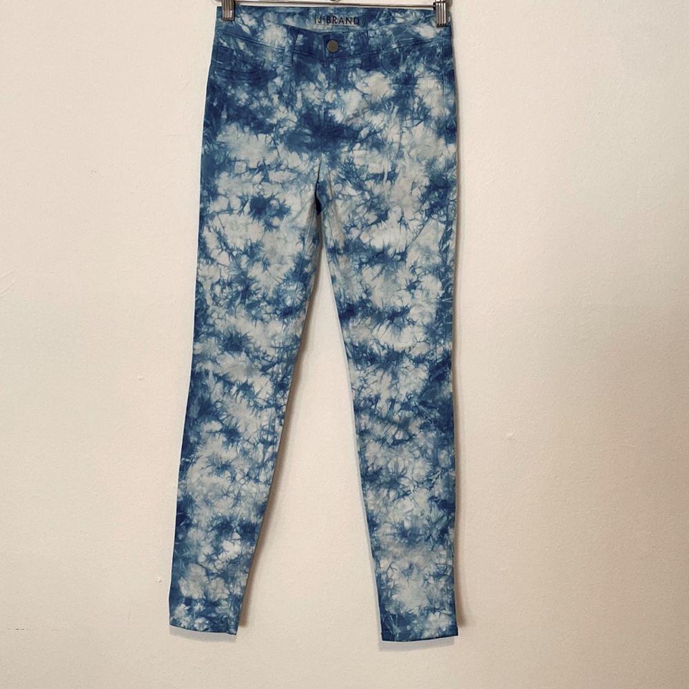 Brand New •J BRAND •TIE DYE• IN  TWISTED BLUEBONNET